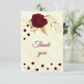 bruinkoolbrij bedankkaart (Staand voorkant)