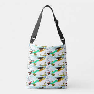 bruinkoolbriketten crossbody tas