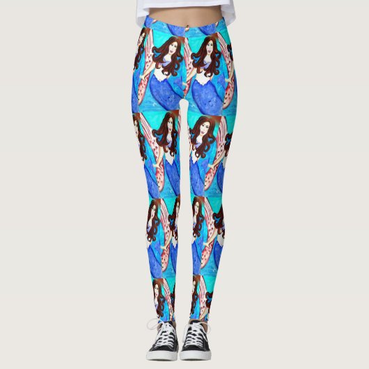 bruinkoolbriketten leggings (Voorkant)