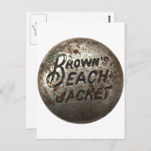 Bruin's Beach Jacket Briefkaart (Voorkant / Achterkant)