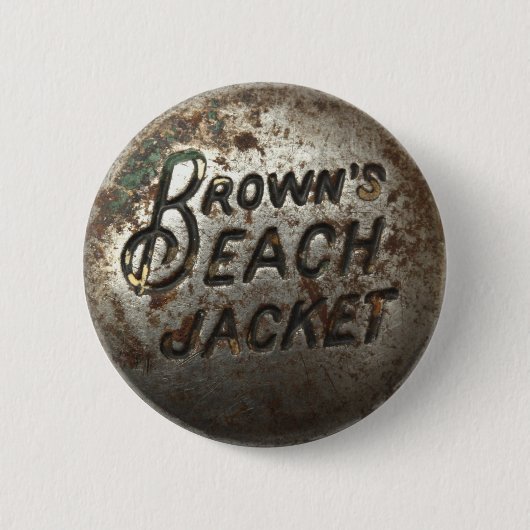 Bruin's Beach Jacket Ronde Button 5,7 Cm (Voorkant)