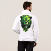Bruins Zip-Up Warm-Up Hoodie (Achterkant volledig)