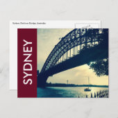 bruinsilhouet briefkaart (Voorkant / Achterkant)