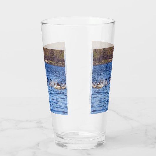 Bruinvissen van gewone dolfijnen glas (Rechts)