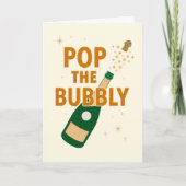 Bruis de Bubbel Vierend Kaart (Voorkant)