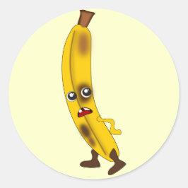 Bruised Banana: Bad Fruit Gang Ronde Sticker