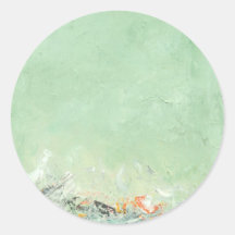 Bruisen - groene minimalistische abstracte kunst