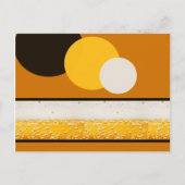 Bruisen van bier briefkaart (Voorkant)
