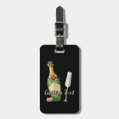 Bruisend Bagagelabel (Voorkant verticaal)