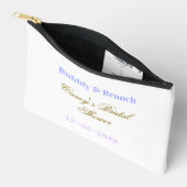 Bruisend en brunch bruidsfeest naam datum paars g etui (Open)