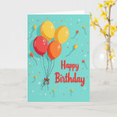 Bruisend Feestelijke Ontwerpkaart Kaart (Gele Bloem)