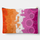 Bruisende Boheemse Groovy Abstracte Lesbische Prid Etui (Achterkant)