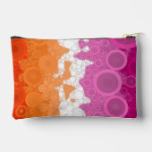 Bruisende Boheemse Groovy Abstracte Lesbische Prid Etui (Achterkant)