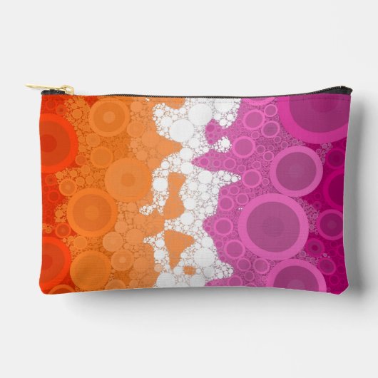 Bruisende Boheemse Groovy Abstracte Lesbische Prid Etui (Voorkant)