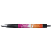Bruisende Boheemse Groovy Abstracte Lesbische Prid Pen (Voorkant)