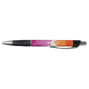 Bruisende Boheemse Groovy Abstracte Lesbische Prid Pen