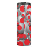 Bruisende bubbels rood thermosbeker (Achterkant)