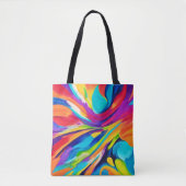 Bruisende Energie-uitbarsting Tote Bag (Voorkant)