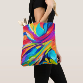 Bruisende Energie-uitbarsting Tote Bag