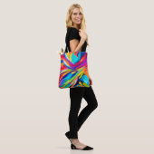 Bruisende Energie-uitbarsting Tote Bag (Op model)