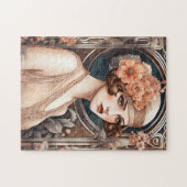 Bruisende Jaren Twintig Flapper Legpuzzel (Horizontaal)