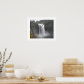 Bruisende Snoqualmie Falls Fotografisch Landschap Poster (Keuken)