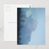 Bruisende tinten blauw briefkaart (Voorkant / Achterkant)