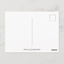 Bruisende tinten blauw briefkaart