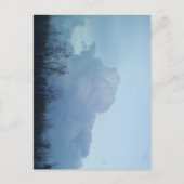 Bruisende tinten blauw briefkaart (Voorkant)