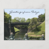 bruisingsgroeten van de keizersbrug briefkaart (Voorkant)