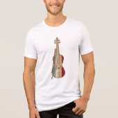 bruiskeizer Violinist Tri-Blend Shirt (Voorkant)