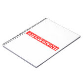 Bruistempel Notitieboek (Linkerzijde)