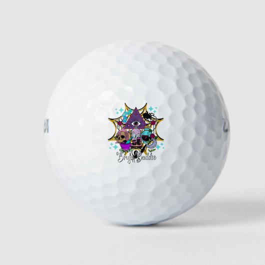 Bruja Baddie Golfballen (Voorkant)