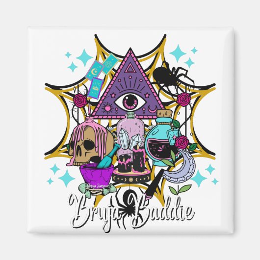 Bruja Baddie Magneet (Voorkant)