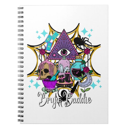 Bruja Baddie Notitieboek (Voorkant)
