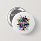 Bruja Baddie Ronde Button 5,7 Cm (Voorkant /achterkant)