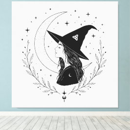 Bruja Canvas Afdruk
