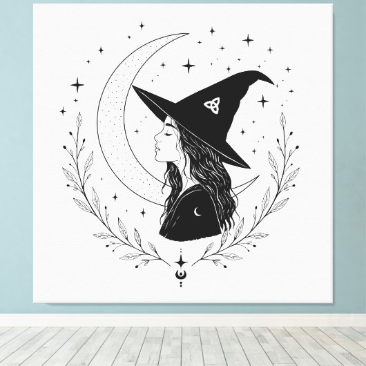 Bruja Canvas Afdruk (Insitu (Houten vloer))