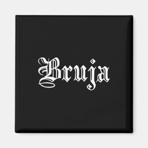 Bruja Dia de Muertos Mexican Halloween Witch Magneet