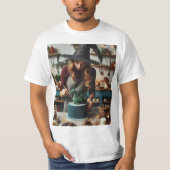Bruja en la cocina t-shirt (Voorkant)