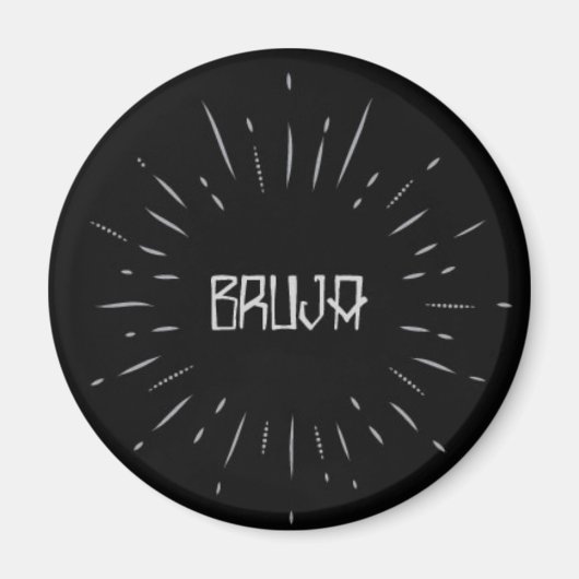 Bruja Witch Magnet (Voorkant)