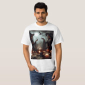 Brujas haciendo un rito t-shirt (Voorkant volledig)