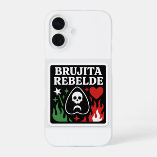 Brujita Rebelde Telefoonzaak – Witchy Latina Pride iPhone 16 Hoesje