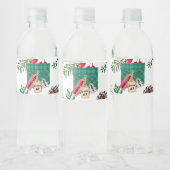 Bruk Pocket Kerst Waterfles Etiketten (Flessen)
