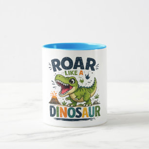 Brul als een Dinosaurus Mok