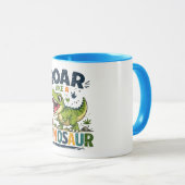 Brul als een Dinosaurus Mok (Voorkant rechts)