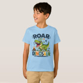 Brul als een dinosaurus t-shirt (Voorkant volledig)