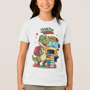 Brul-Gereed voor school – Dino-editie Tri-Blend Shirt