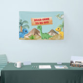 Brul-Geweldig Feest, Dino 1e Verjaardag Spandoek (Beurs)