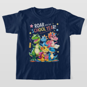 Brul het schooljaar in – Schattige dinosaurus teru T-shirt